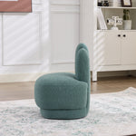 Bunny-Ear Ottoman Fixed Padded No Storage - Fabric