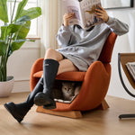 Designer Lounge Chair - Pet-Friendly, Anti-Scratch Fabric