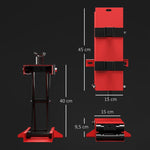Motorcycle Jack, 500 kg Load, Adjustable Scissor Lift, Metal
