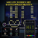 Fairy Lights 3x3m 400 LEDs Light Curtain, Adjustable, Music Sync, IP44