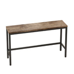 Dining Table Set, 148CM Modern Design Kitchen Pub Table with 3 Stools, Natural