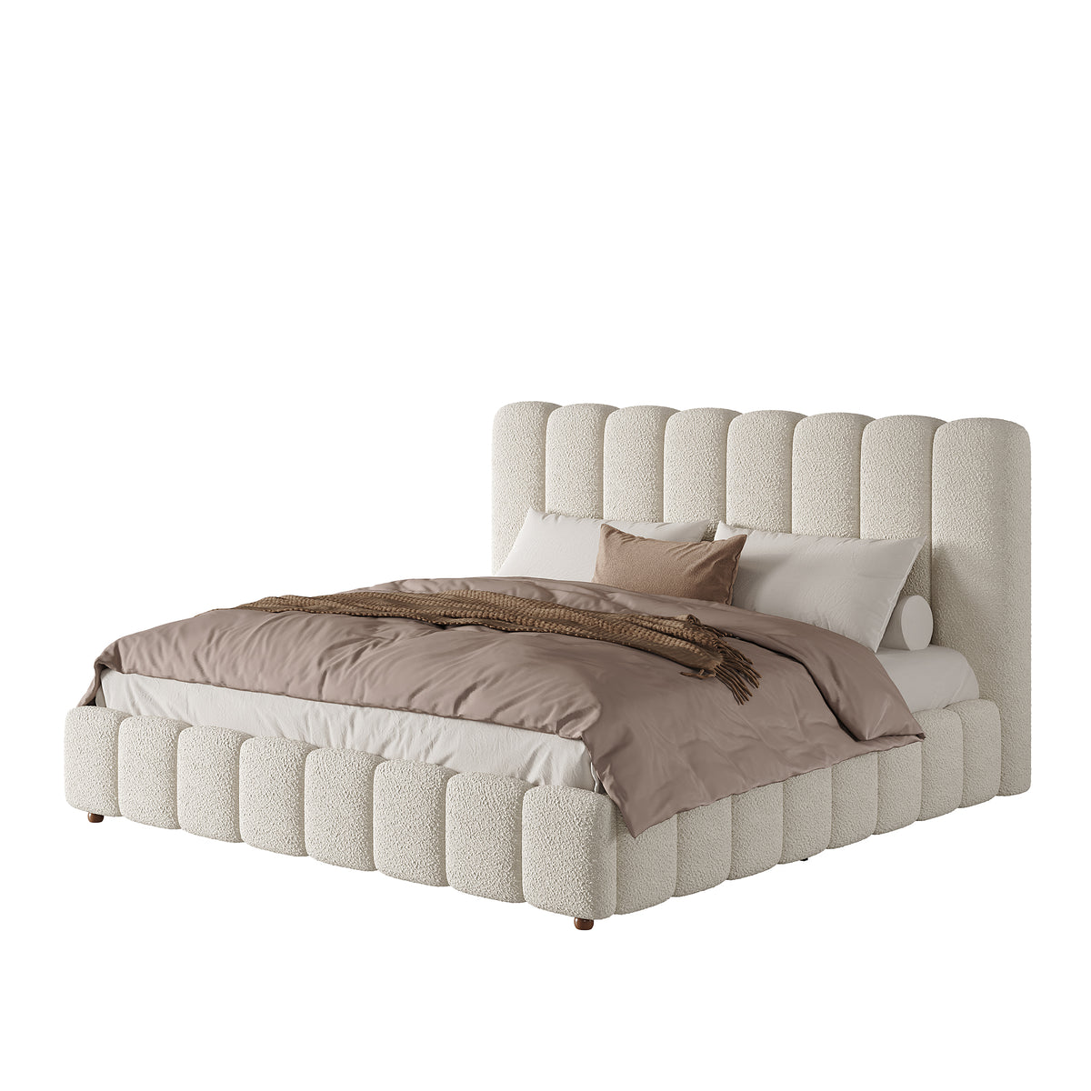Children's Single Bed 90x200cm with Drawers & Storage, White