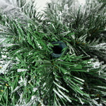 Artificial Christmas Tree with Snow and Stand, 180 cm, Green