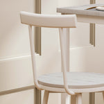 Bar Table and 2 Stools Set Industrial Style Metal Frame - White