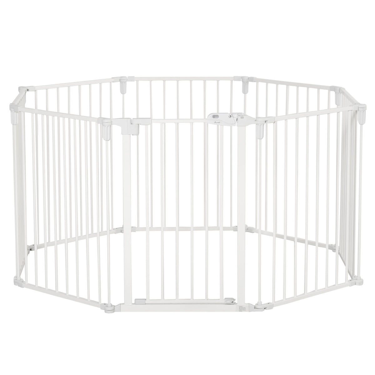 Puppy Playpen, Flexible Foldable 8 Panels, White