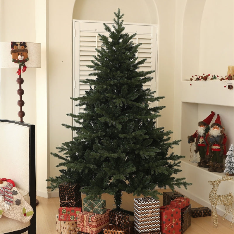 Artificial Christmas Tree, 180cm 1696 Spruce Tips, Green