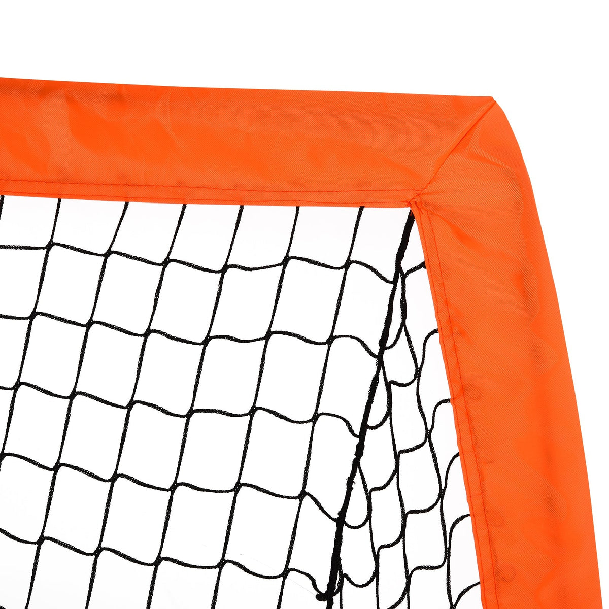 Football Goals, Foldable Mini Metal with Oxford Fabric, Orange