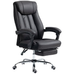 Ergonomic Office Chair, Height Adjustable 145° Reclining, Black