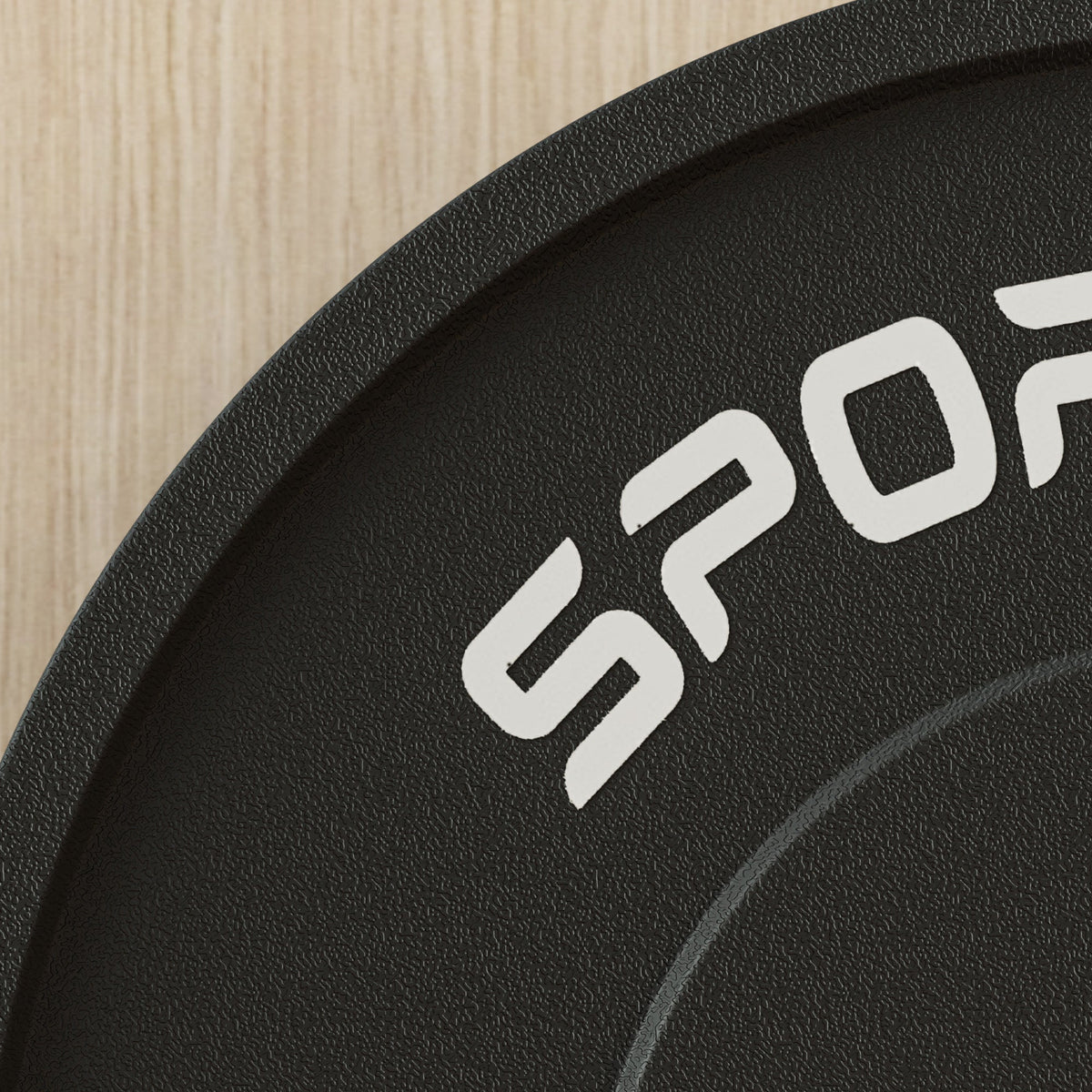 Dumbbell Weights, 2 x 10 kg, for 5 cm Barbell, Black