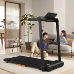 Treadmill Foldable LED Max 120kg 12km/h Tablet Holder