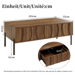 Coffee Table Modern Retro Style 105x55x41 cm