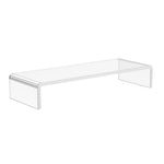 Ergonomic Monitor Stand for Laptop, Computer, Notebook, Transparent Acrylic