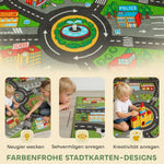 Baby Play Mat, 200x150cm Non-slip with City Motif