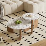 Modern Modular Coffee Table Set of 2 for Living Room, Sofa Side, Balcony