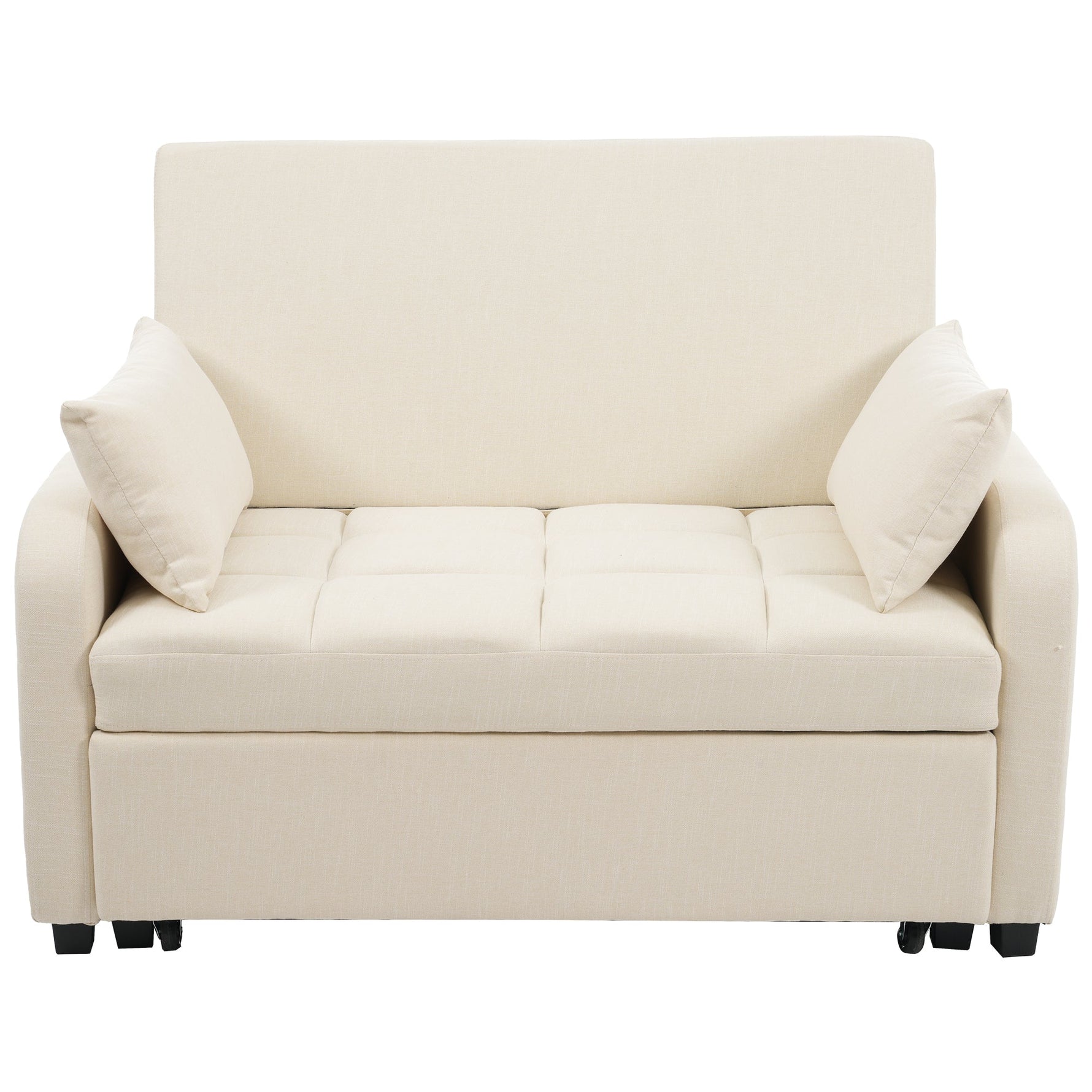 Sofa Bed, Multifunctional Folding Adjustable Backrest, 180x127 cm