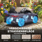 Children's Electric Car Mercedes Design 12V Motor with Remote Control and LED Lights, Grey