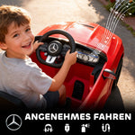 Mercedes Design Kids Electric Car with 12V Motor and Remote Control, Red