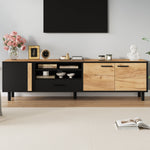 TV Cabinet Lowboard 180cm with 3 Cabinets 1 Drawer for 80 Inch TV