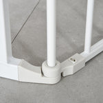 Dog Barrier, 3 Elements, Safety Door, White Plastic