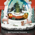 Christmas Village, LED Lighting, Music, Moving Train, Multi-Coloured