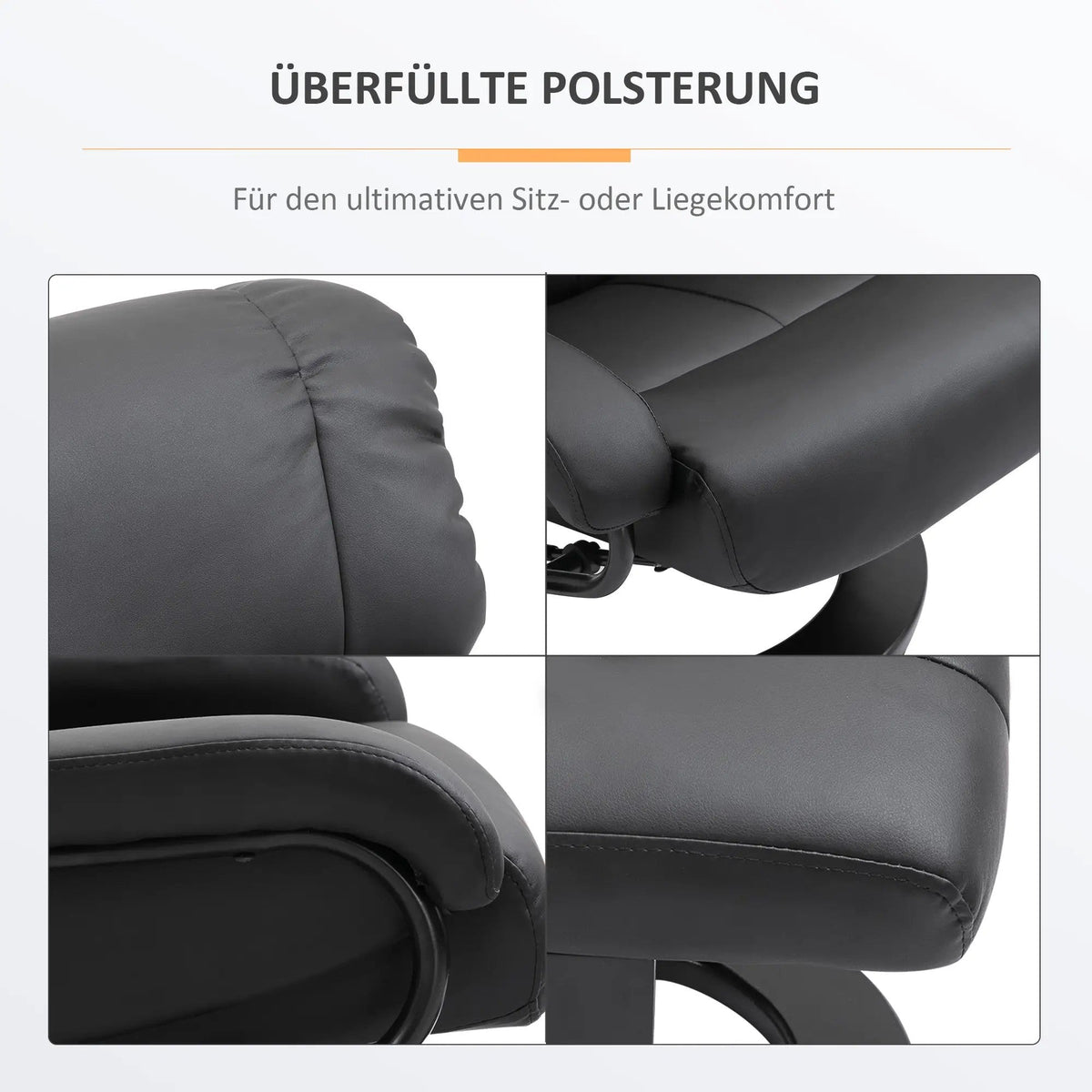 Stool, Massage Black