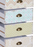 Chest of Drawers, 5 Drawers Anti-Tip, Colorful
