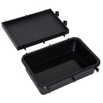 Cleaning Trolley 4-Wheel System Professional Cleaning 111x63.3x103cm, Black/Blue/Orange