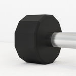 Dumbbell Set 20 kg, Non-Slip, Metal Black