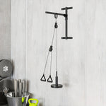Fitness Lat Pulldown Cable Pulley System Home Strength Training