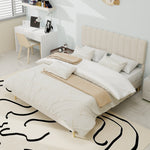 Platform Bed Dutch Fleece Slatted Base
