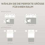 Rug Modern Style Washable Area Dark Grey