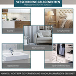 Sliding door fitting set 200 cm complete with rails, rollers, anti-jump devices, door stop, floor guide, carbon steel brown