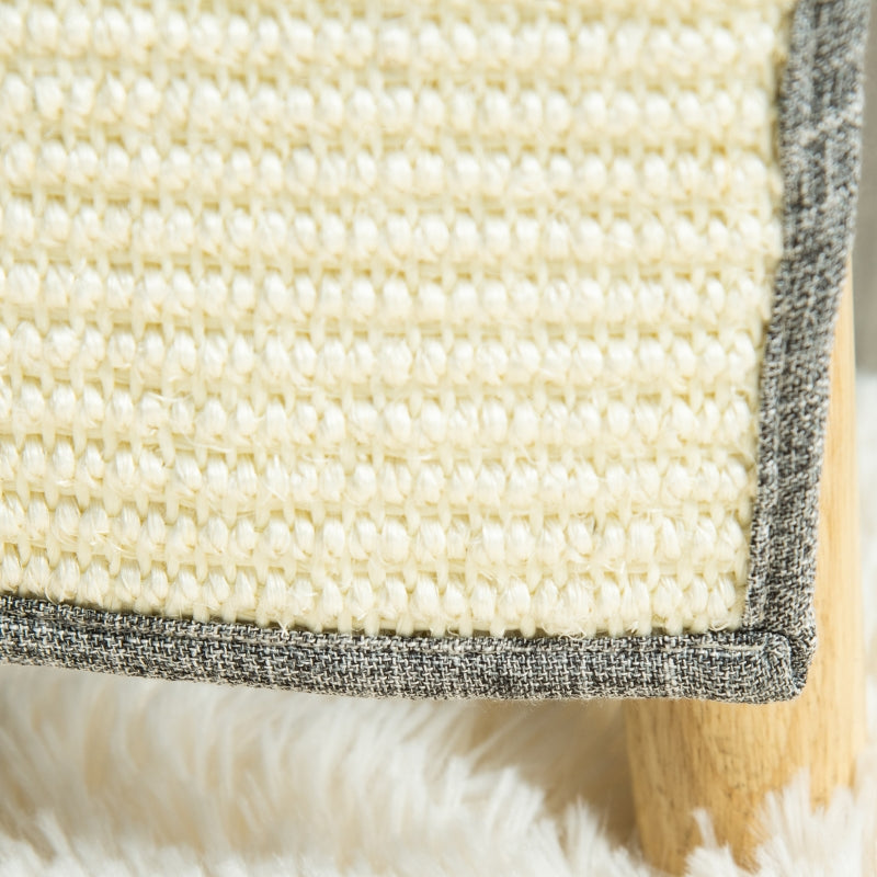 Scratching Mat, 2-Piece Sisal for Cats, Grey