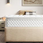 Spring King Mattress, 7-Zone Cold Foam Pocket Springs, 140x200cm Microfiber