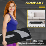 Step Board Aerobic Stepper, Height Adjustable, Fitness, 80x31 cm