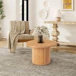 Coffee Table Round Solid Wood