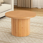 Coffee Table Round Solid Wood