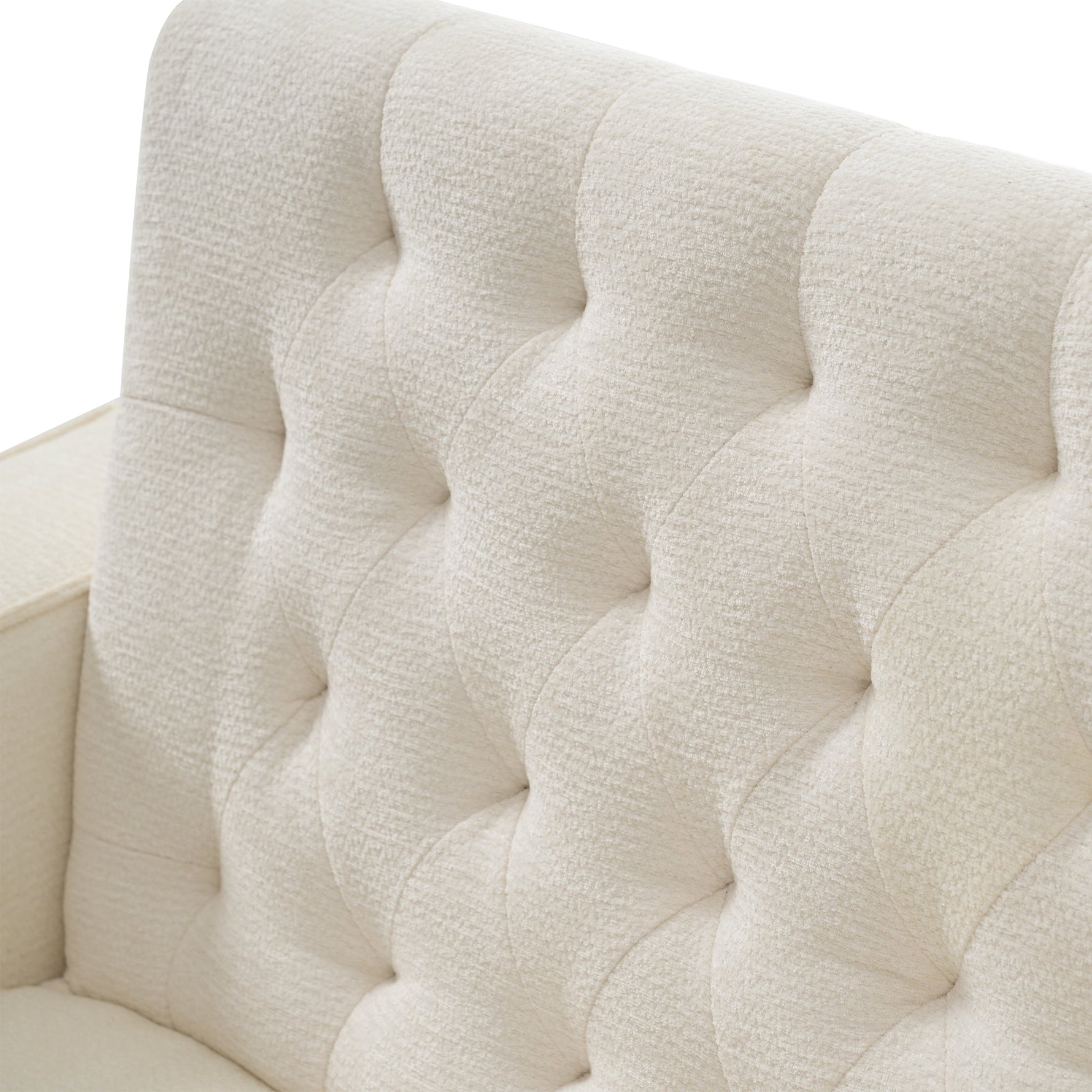 Sofa Bed, Modern Folding with Storage, Cup Holder, USB, Beige