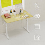 Adjustable Study Desk Height-Adjustable Multi-Purpose Compact Design, Home/Office