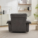 2-Piece Sofa Set with Single Sofa and Loveseat, Double-Layered Cushions and Pillows, Chenille