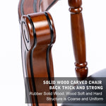 Cow Top Leather Wooden Bar Stools, 360 Degree Swivel Bar Chair with Backs, Leather/Wood