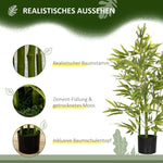 Artificial Bamboo, Large 90 cm, Plastic