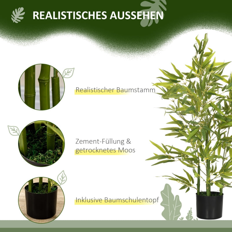Artificial Bamboo, Large 90 cm, Plastic