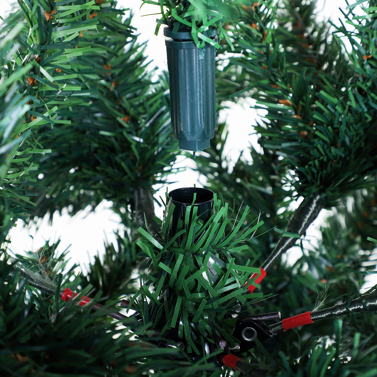 Christmas Tree 180 cm, 1000 Branches, Spruce Green PVC