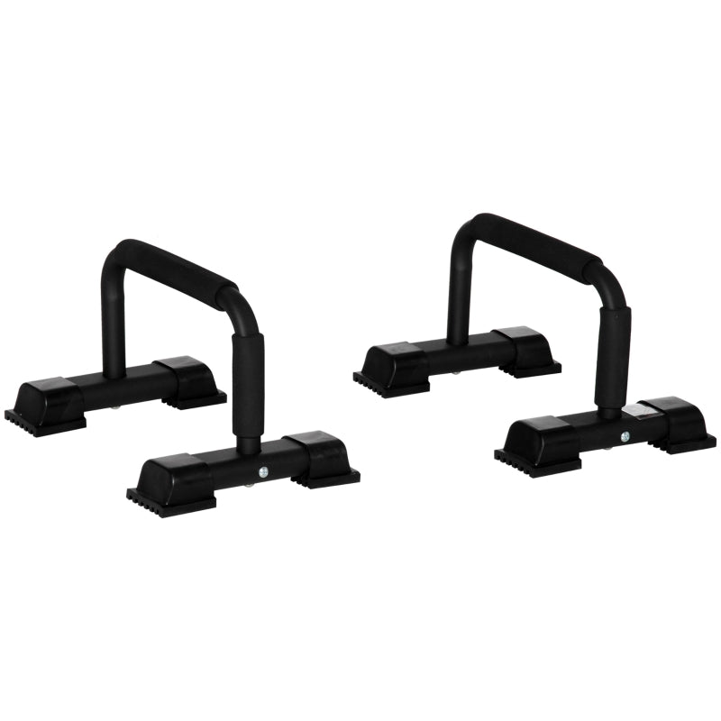 Push-Up Handles, Set of 2 Non-Slip Bars, Steel