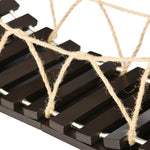 Cat Climbing Wall, Scratching Post & Hanging Bridge, Wall Mounted, Brown