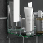 Kleankin Bathroom Mirror, LED, Touch Switch, Aluminum