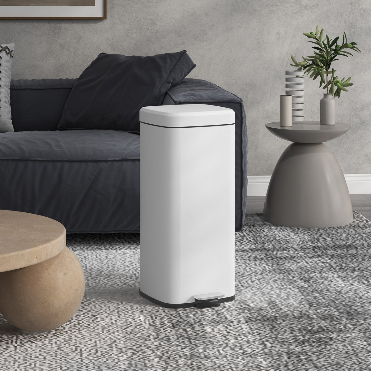 Pedal Bin 30L, Foot Pedal Metal