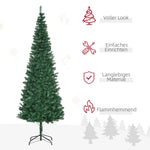 Christmas Tree 2.1m, Detachable, 631 Branches, PVC Green