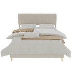 Platform Bed Dutch Fleece Slatted Base